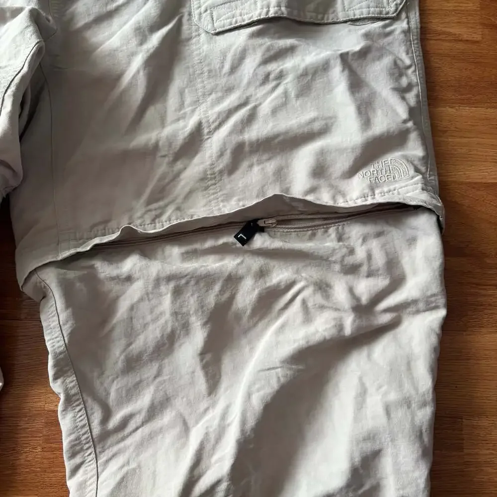 The North Face Convertible Zip-Off Hiking Cargo Pants Men's Size XXL